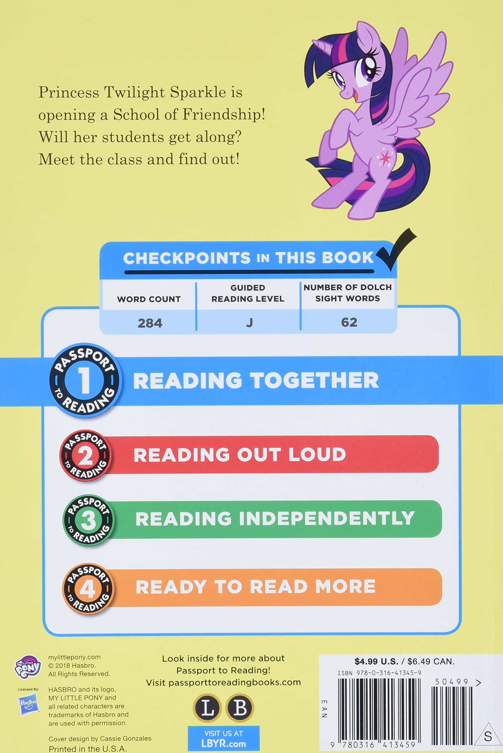 MLP Meet the New Class: Level 1 Book 2