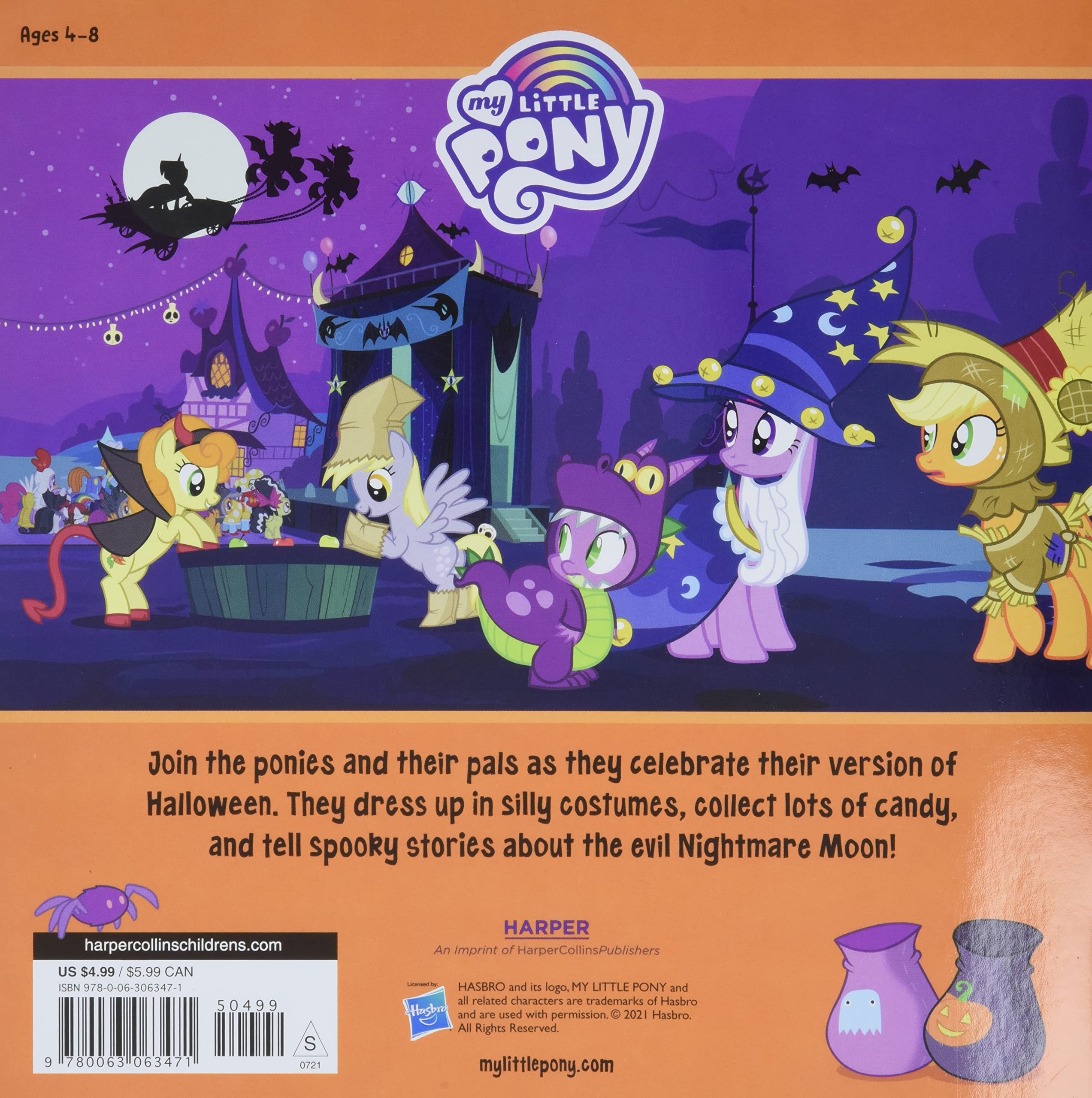 MLP Tricks and Treats: More Than 50 Stickers Included! Book 2