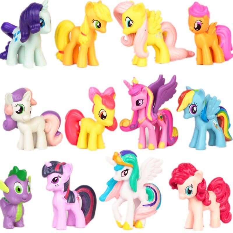 MLP PVC Cake Topper Figure Set 1