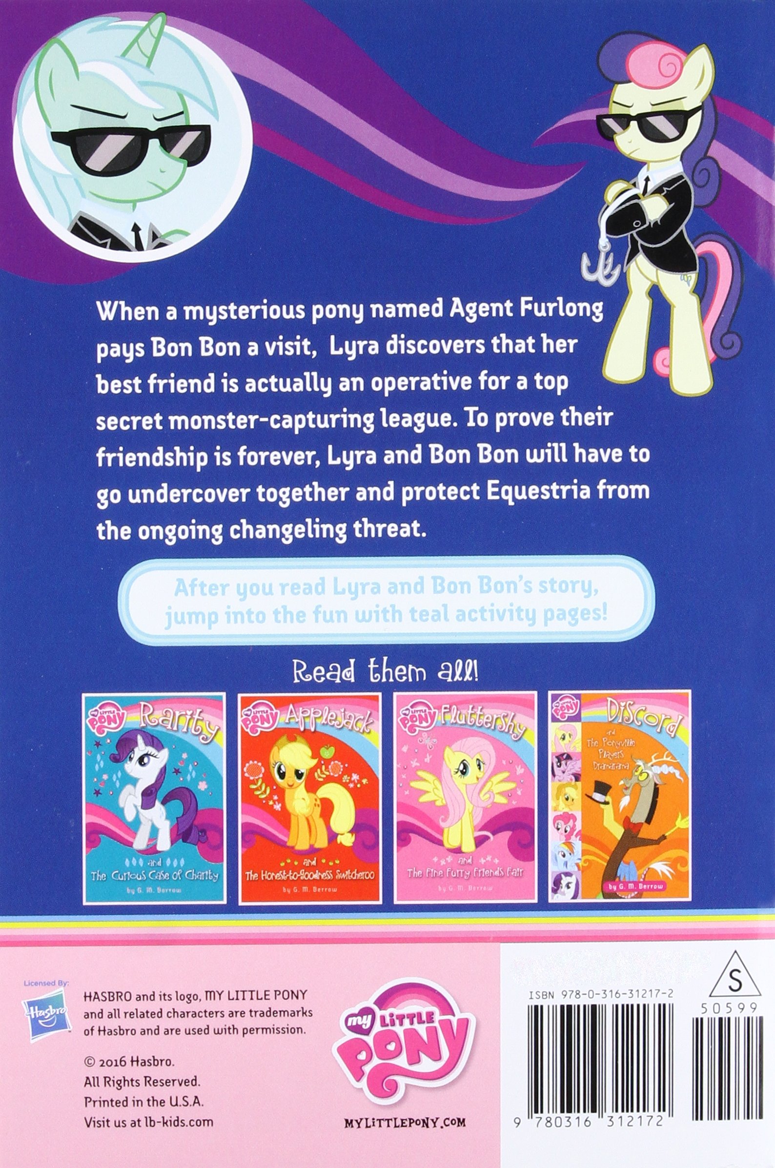 MLP Lyra and Bon Bon and the Mares from S.M.I.L.E. book 2