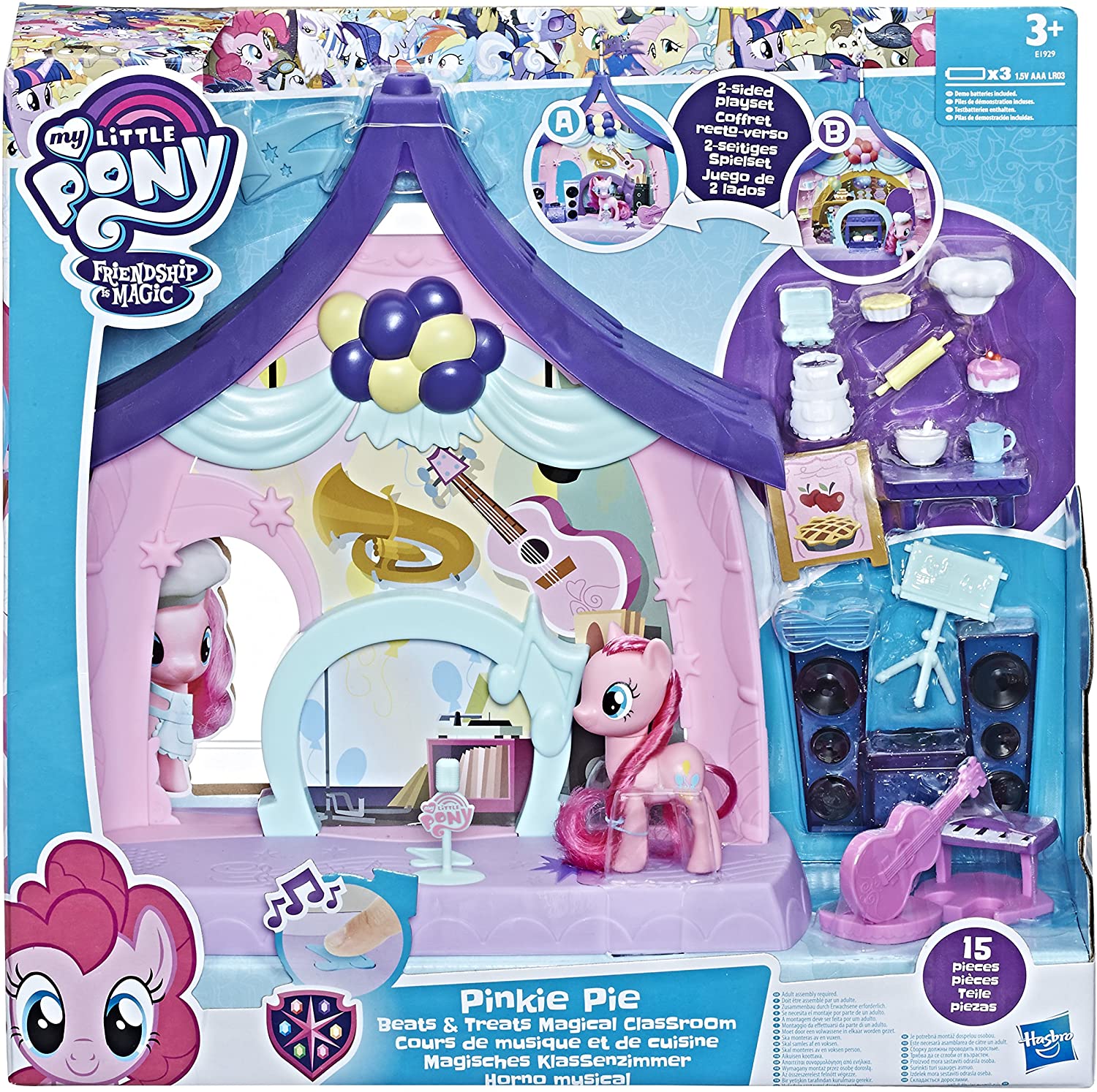 MLP Pinkie Pie Beats & Treats Magical Classroom Play Set 1