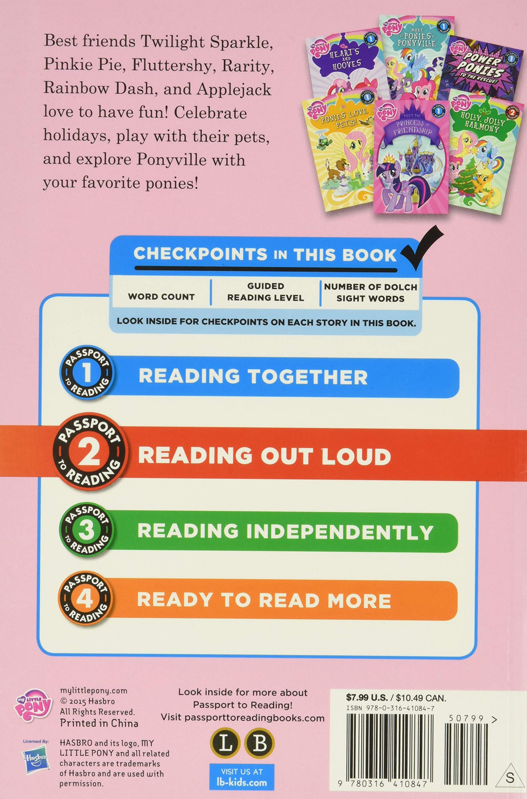 MLP Ponyville Reading Adventures: Level 2 Book 2