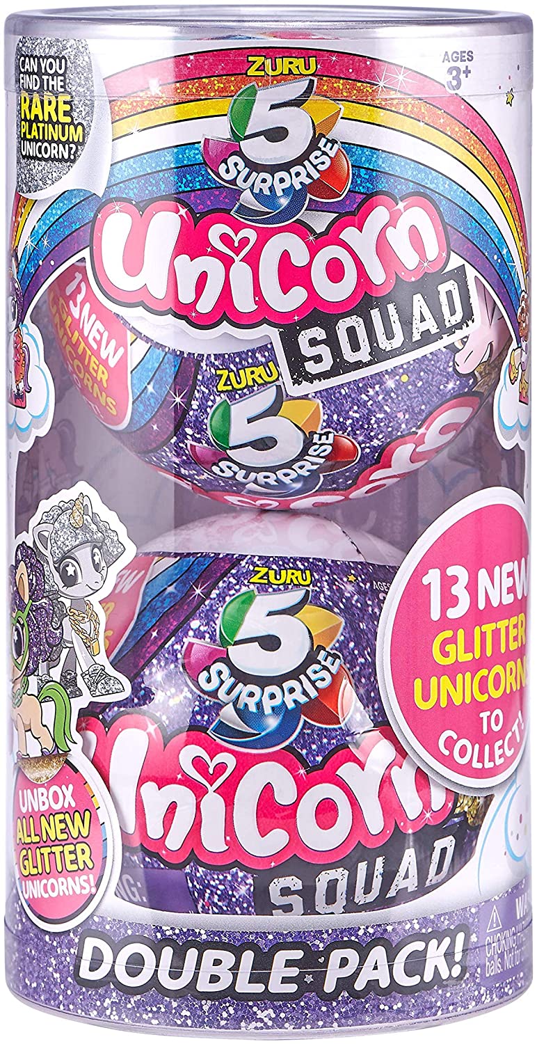 MLP 5 Surprise Unicorn Squad Series 2 Mystery Collectible Capsule 2-pack 1