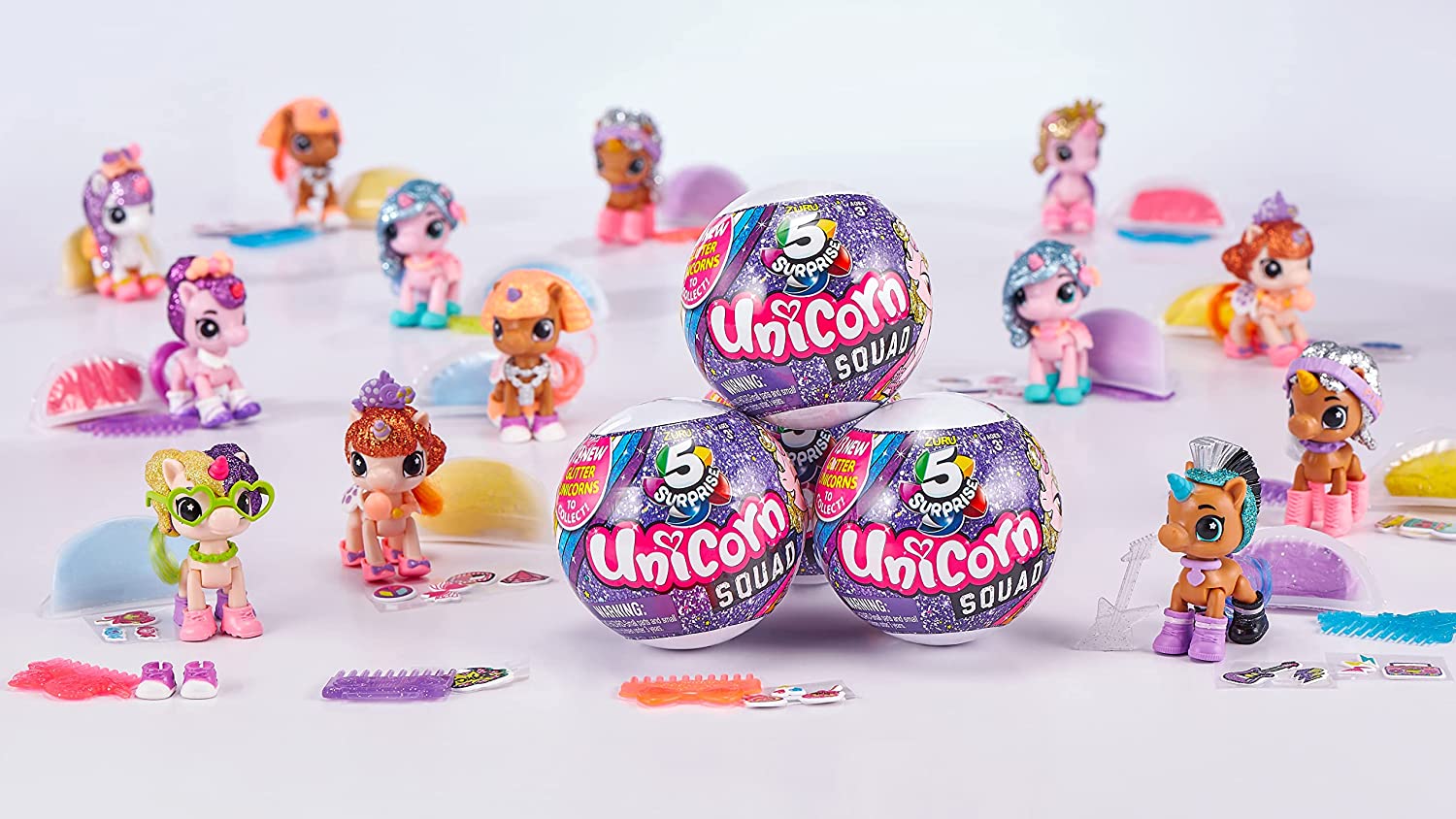 MLP 5 Surprise Unicorn Squad Series 2 Mystery Collectible Capsule 2-pack 2