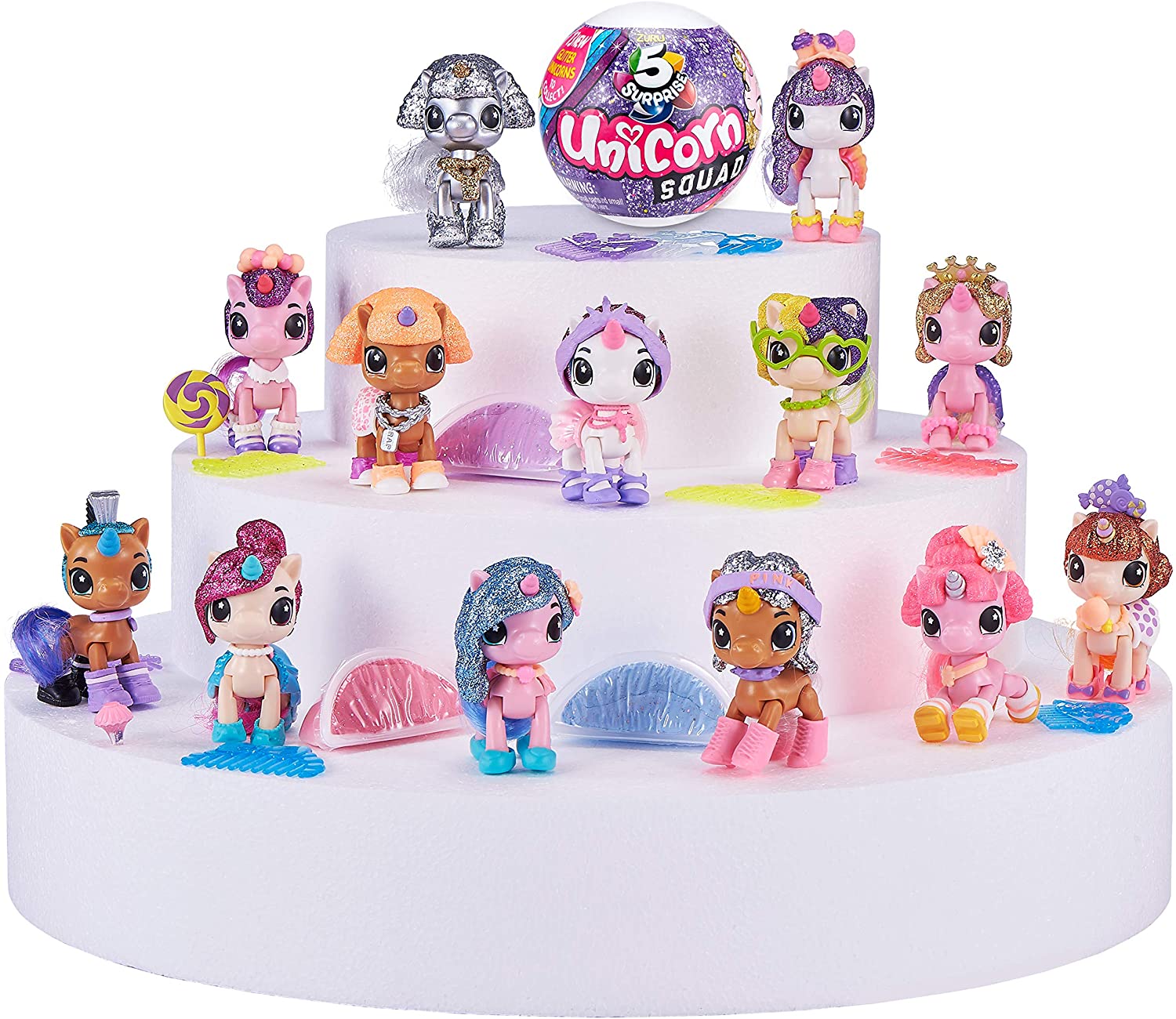 MLP 5 Surprise Unicorn Squad Series 2 Mystery Collectible Capsule 2-pack 3