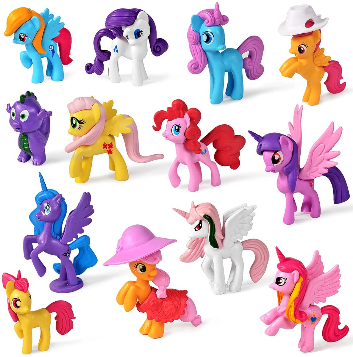 MLP: ANG PVC Cake Decoration Topper Figure Set 1