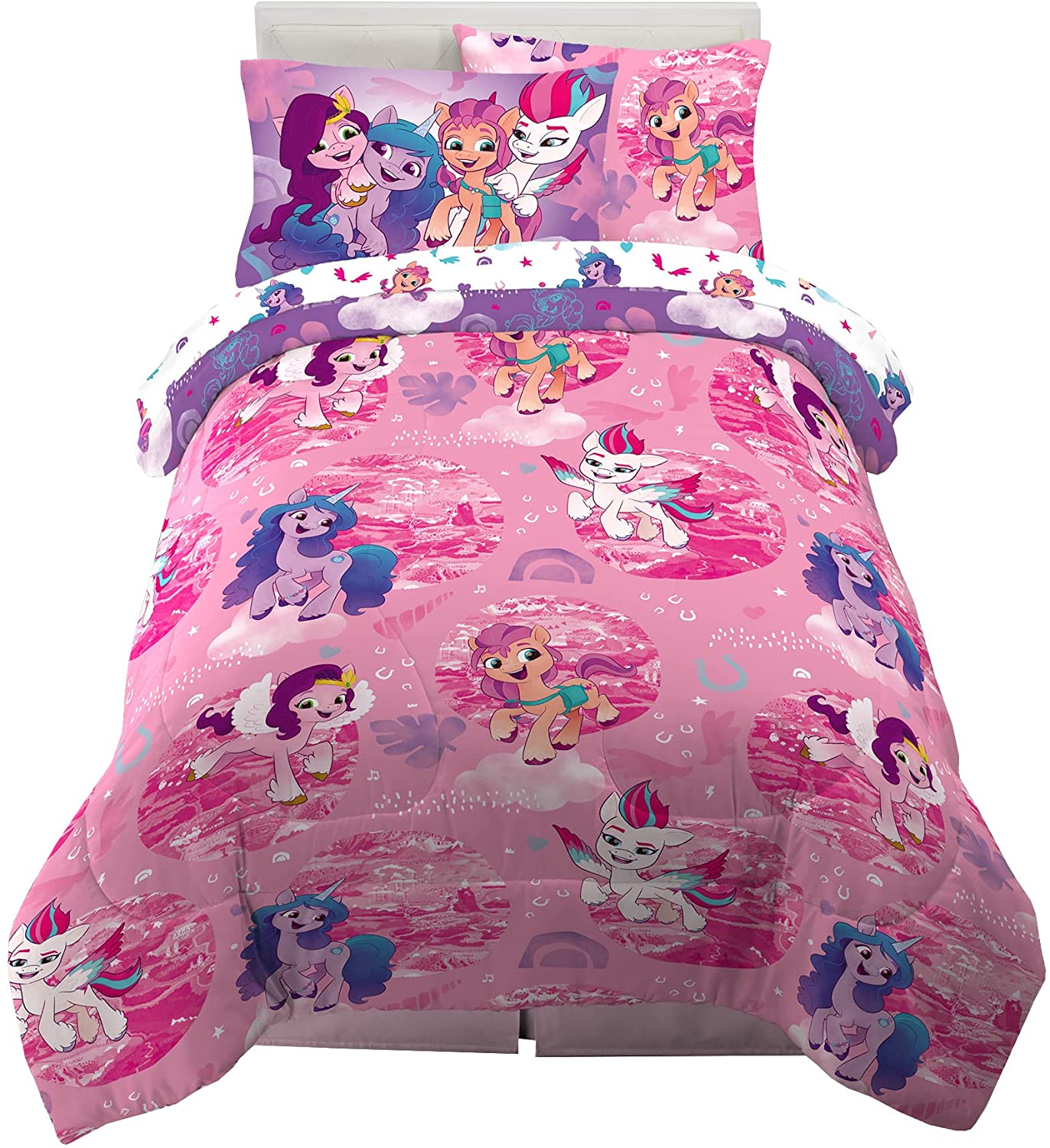 MLP: ANG Bedding Super Soft Comforter and Sheet Set 1