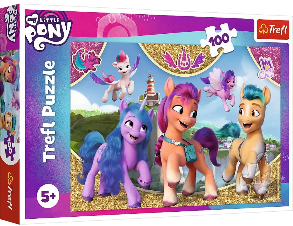 MLP: ANG Colorful Friendship 100 Piece Jigsaw Puzzle 1