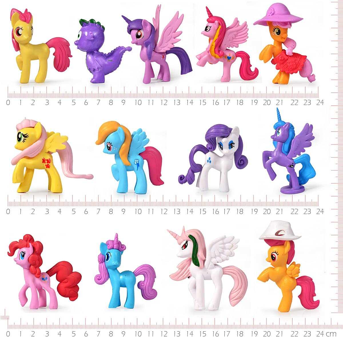 MLP: ANG PVC Cake Decoration Topper Figure Set 2