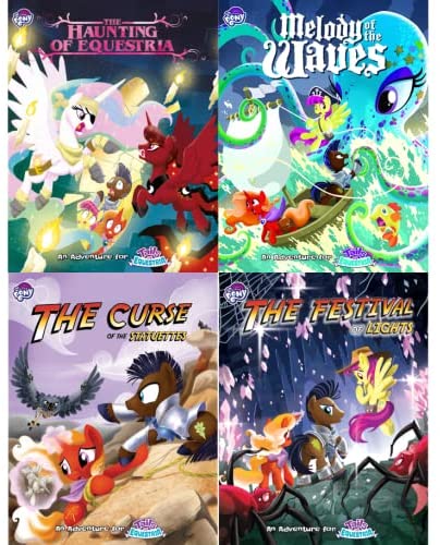 MLP Tails of Equestria RPG Adventure Game Books 4-Pack Bundle 1