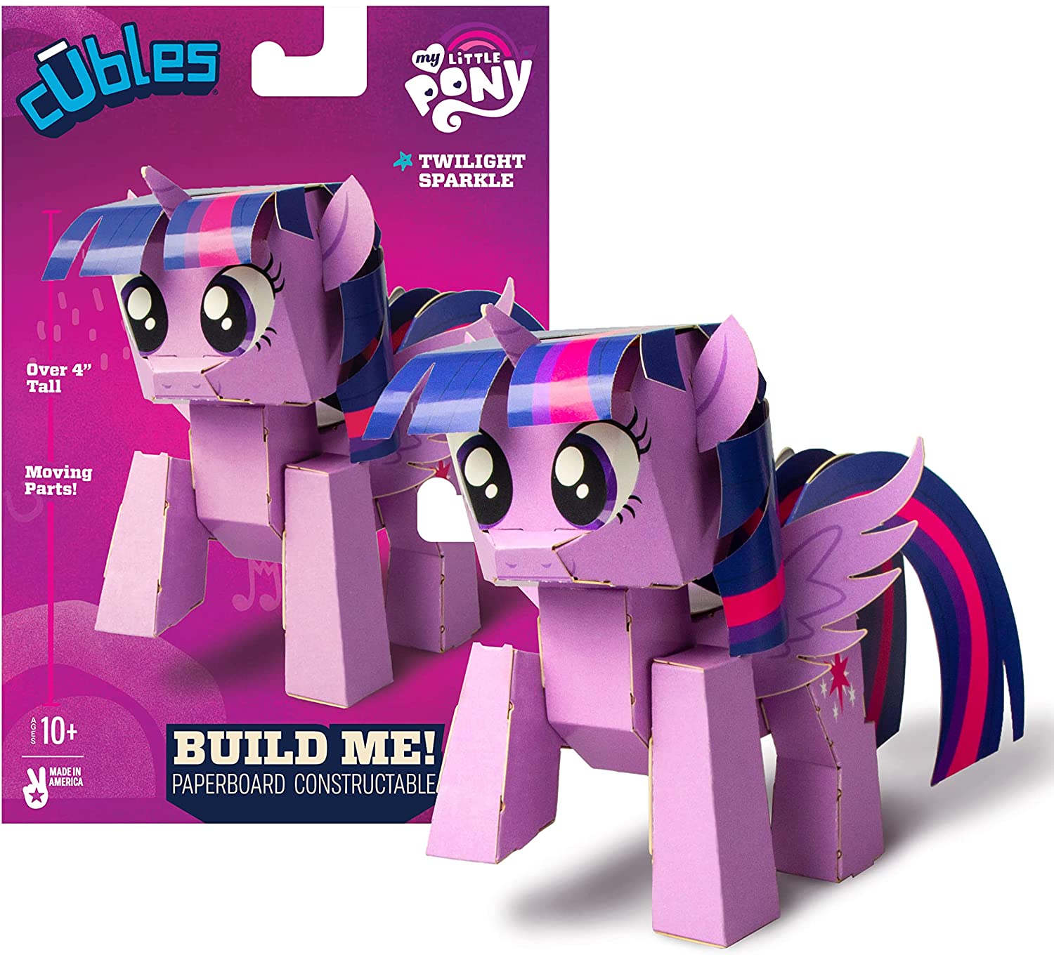 MLP Series 1 Pony Characters Paperboard Constructible 3-Pack Set 3