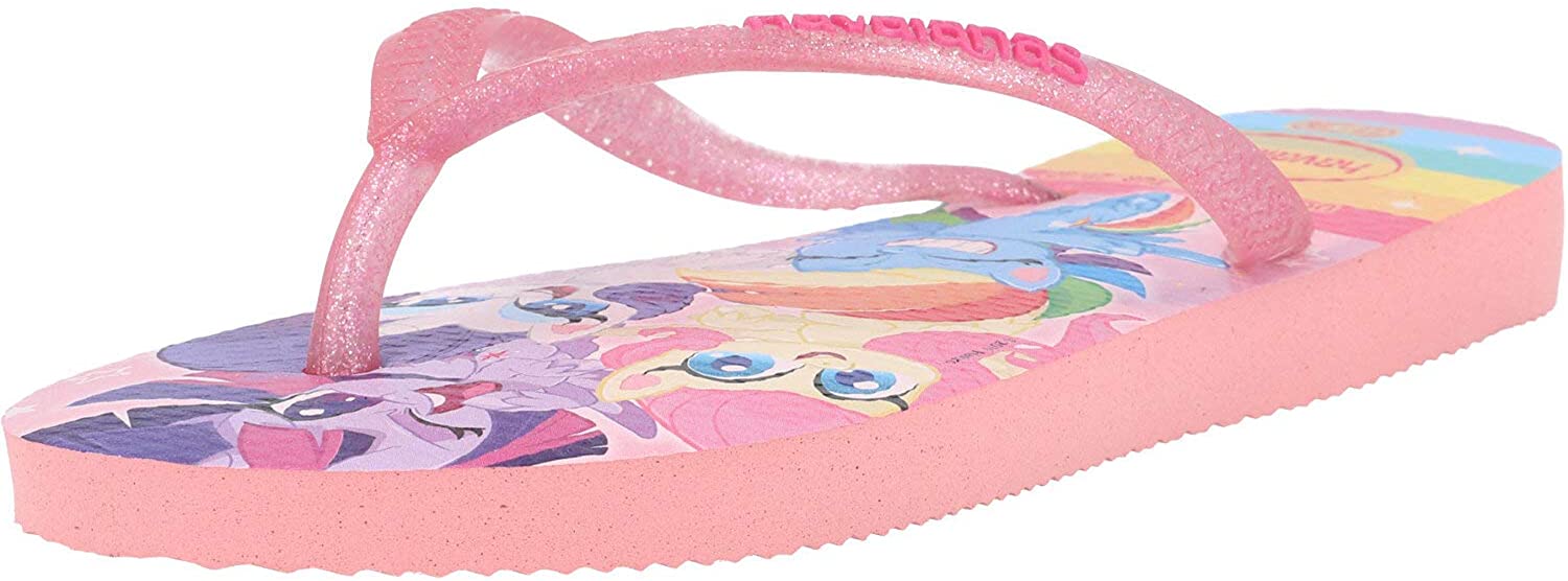 MLP: PL Macaron Pink Rubber Child Flip Flops Sandals 2