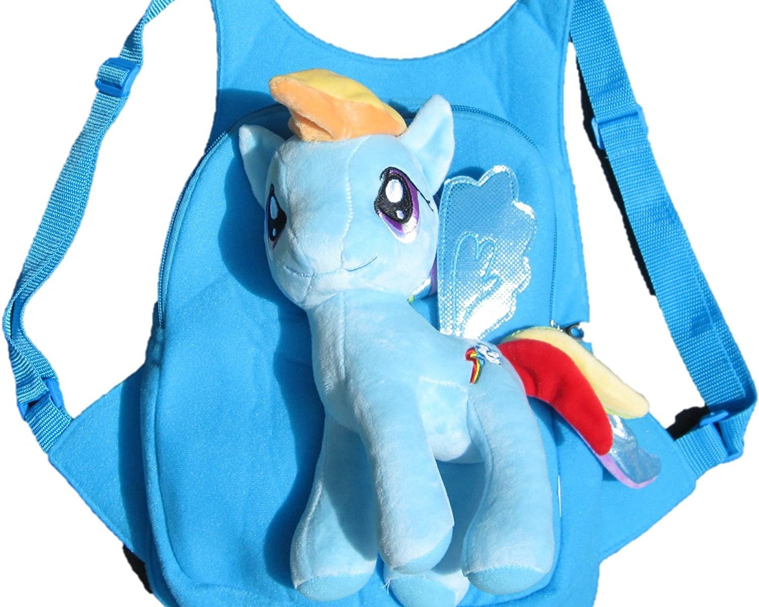 MLP Rainbow Dash Soft Plush Toy Backpack 1