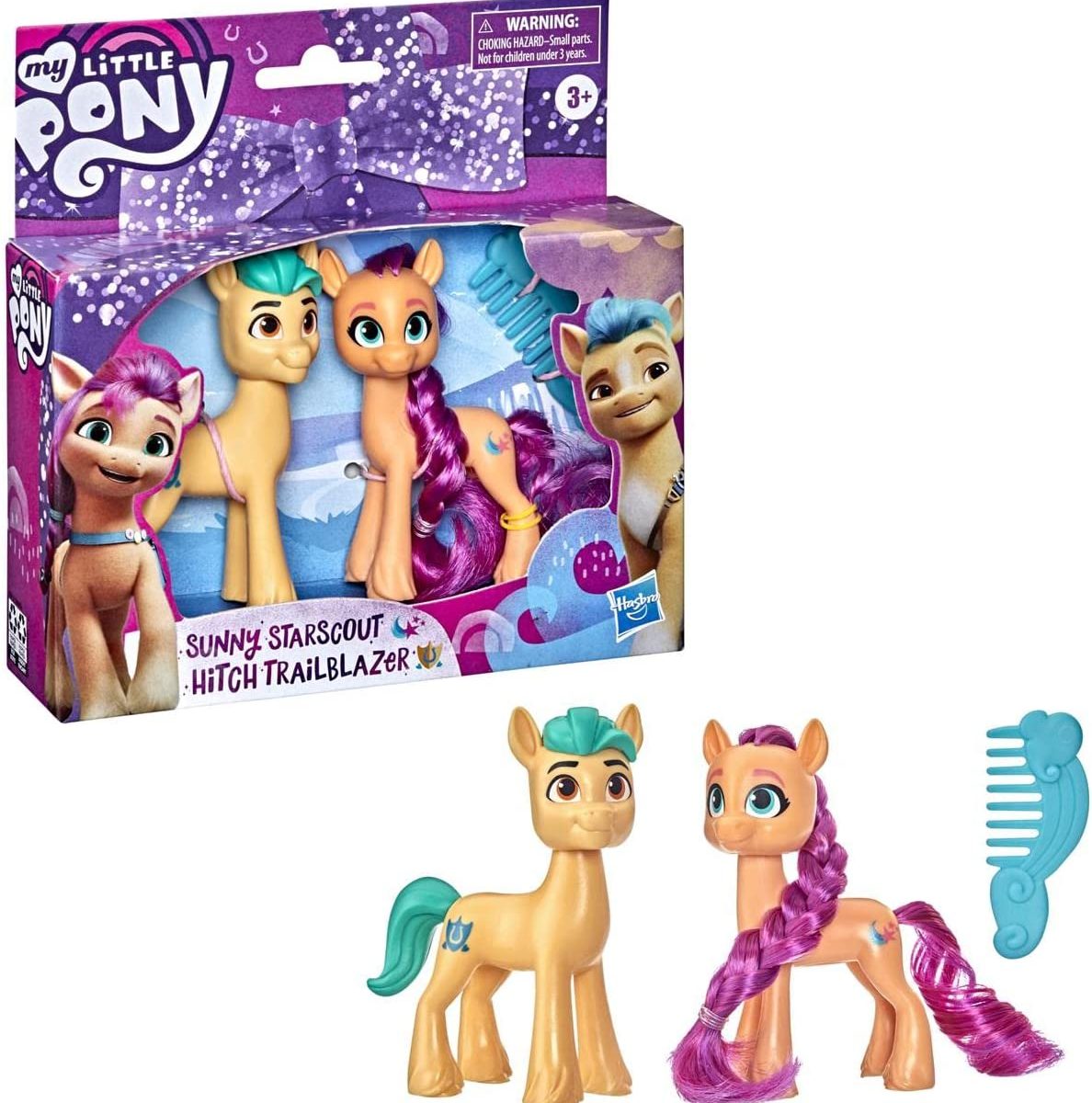 MLP: ANG Sunny Starscout and Hitch Trailblazer Figure 2-Pack