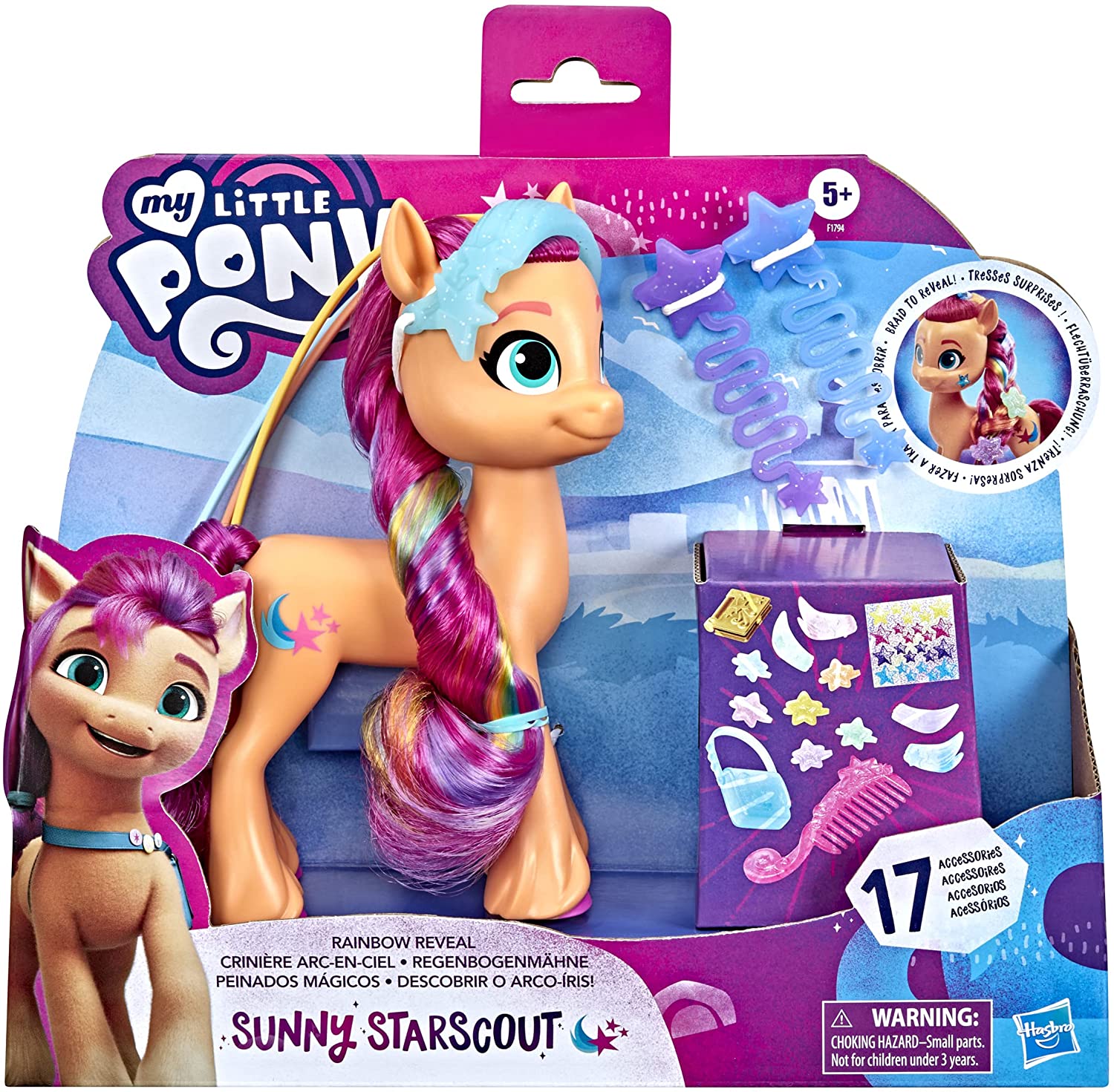 MLP: ANG Rainbow Reveal Sunny Starscout Figure Play Set 1