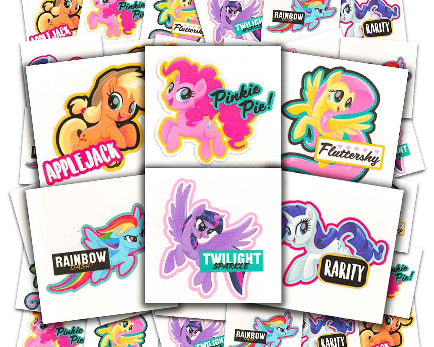 MLP Temporary Tattoos Party Favors Bundle