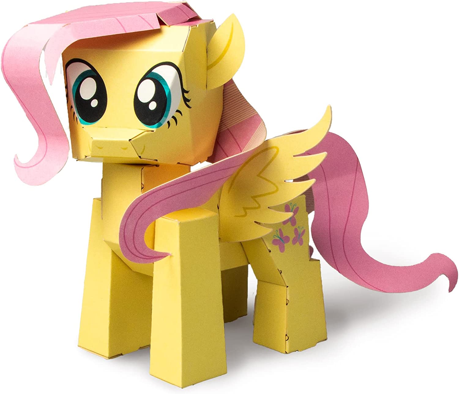 MLP Fluttershy 3D Paperboard Constructable Set 2