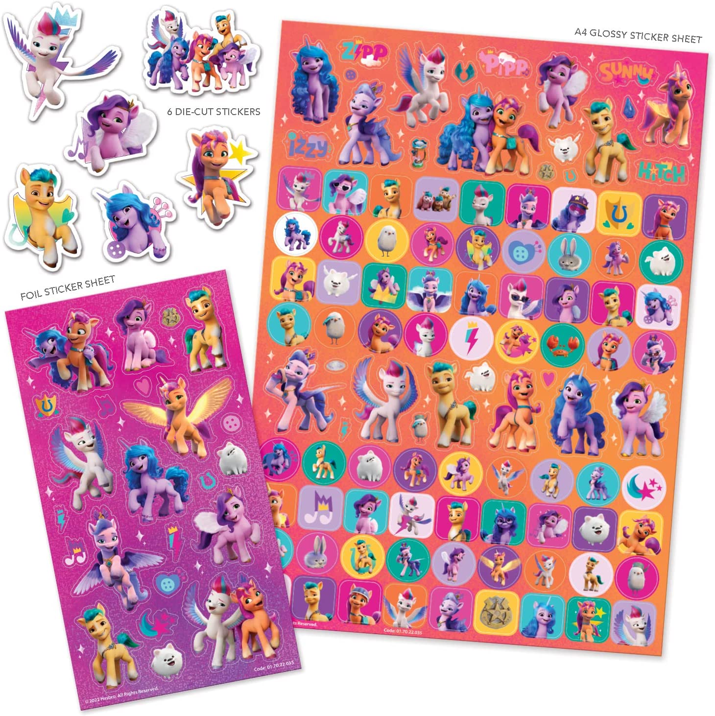 MLP: ANG Character Mega Sticker 3-Pack 3