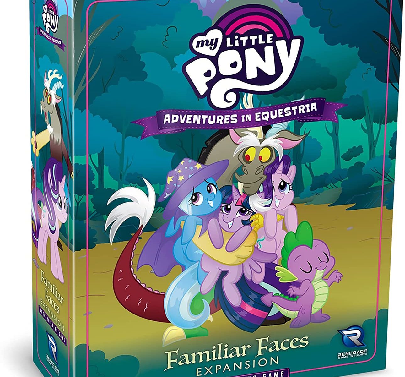 MLP Familiar Faces Expansion Deck-Building Game 1