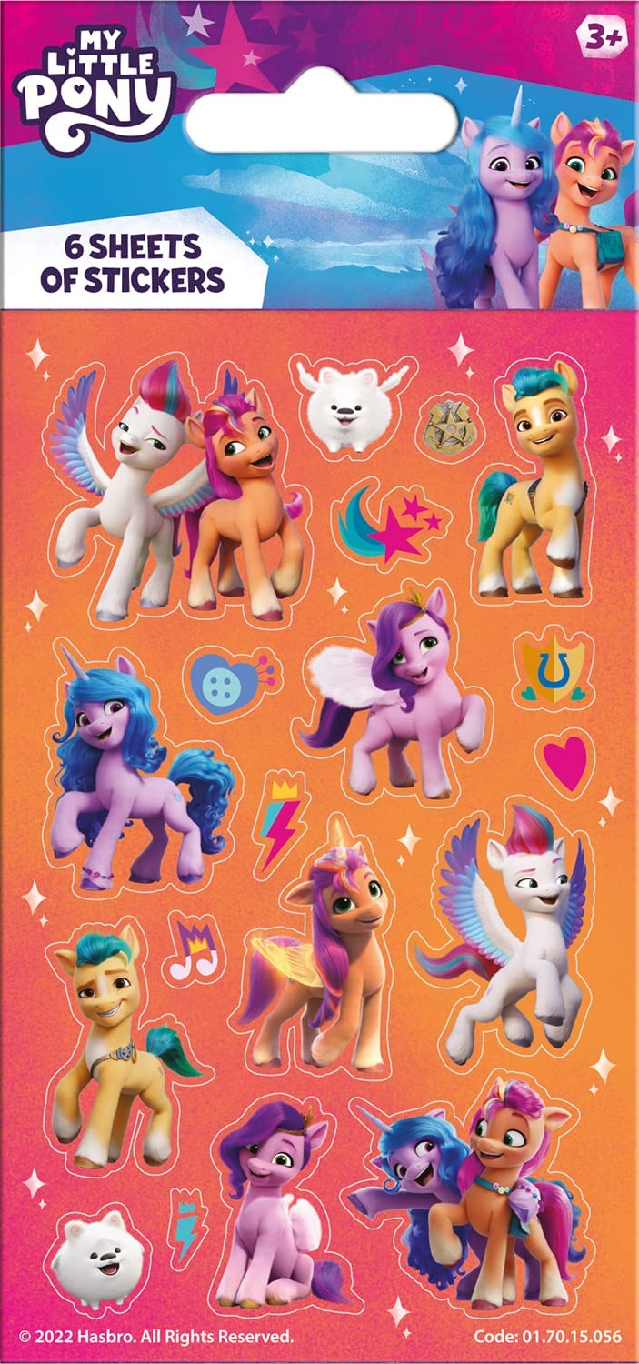 MLP: ANG Character Stickers (6 Sheets) Set 1