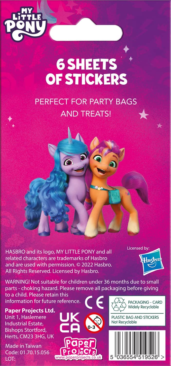 MLP: ANG Character Stickers (6 Sheets) Set 2