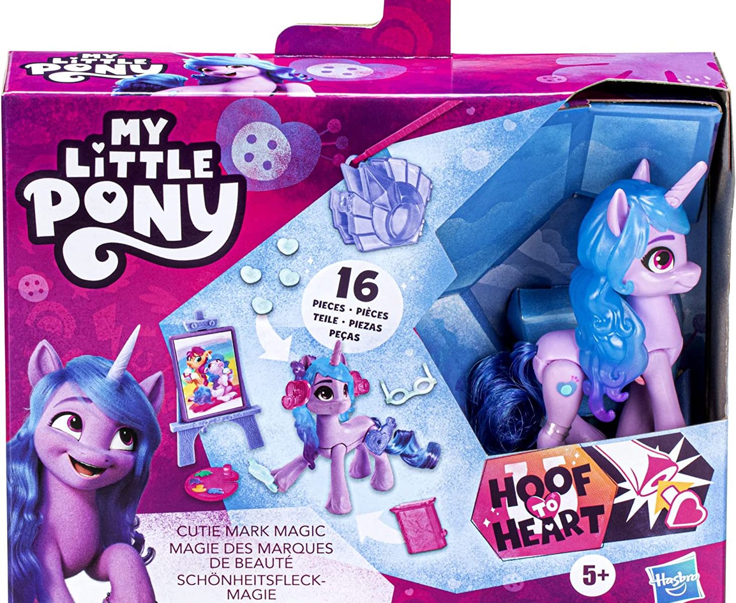 MLP: MYM Izzy Moonbow Cutie Mark Magic Figure Set 1