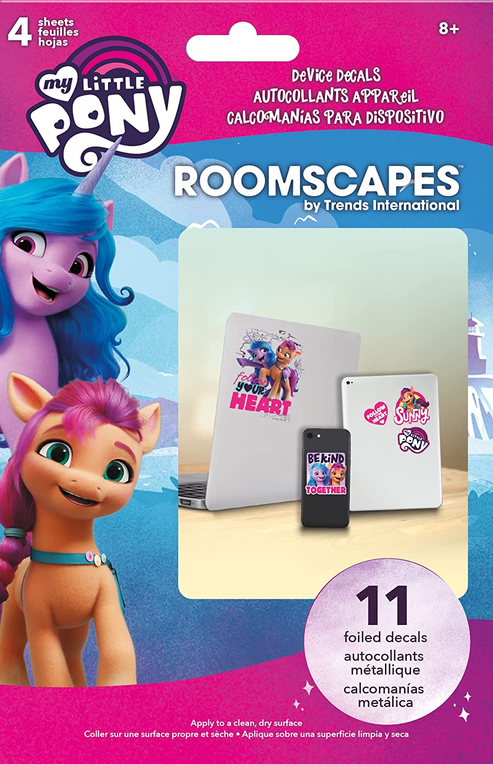 MLP: ANG Movie Device Decals with Foil Sticker 11-Pack 1