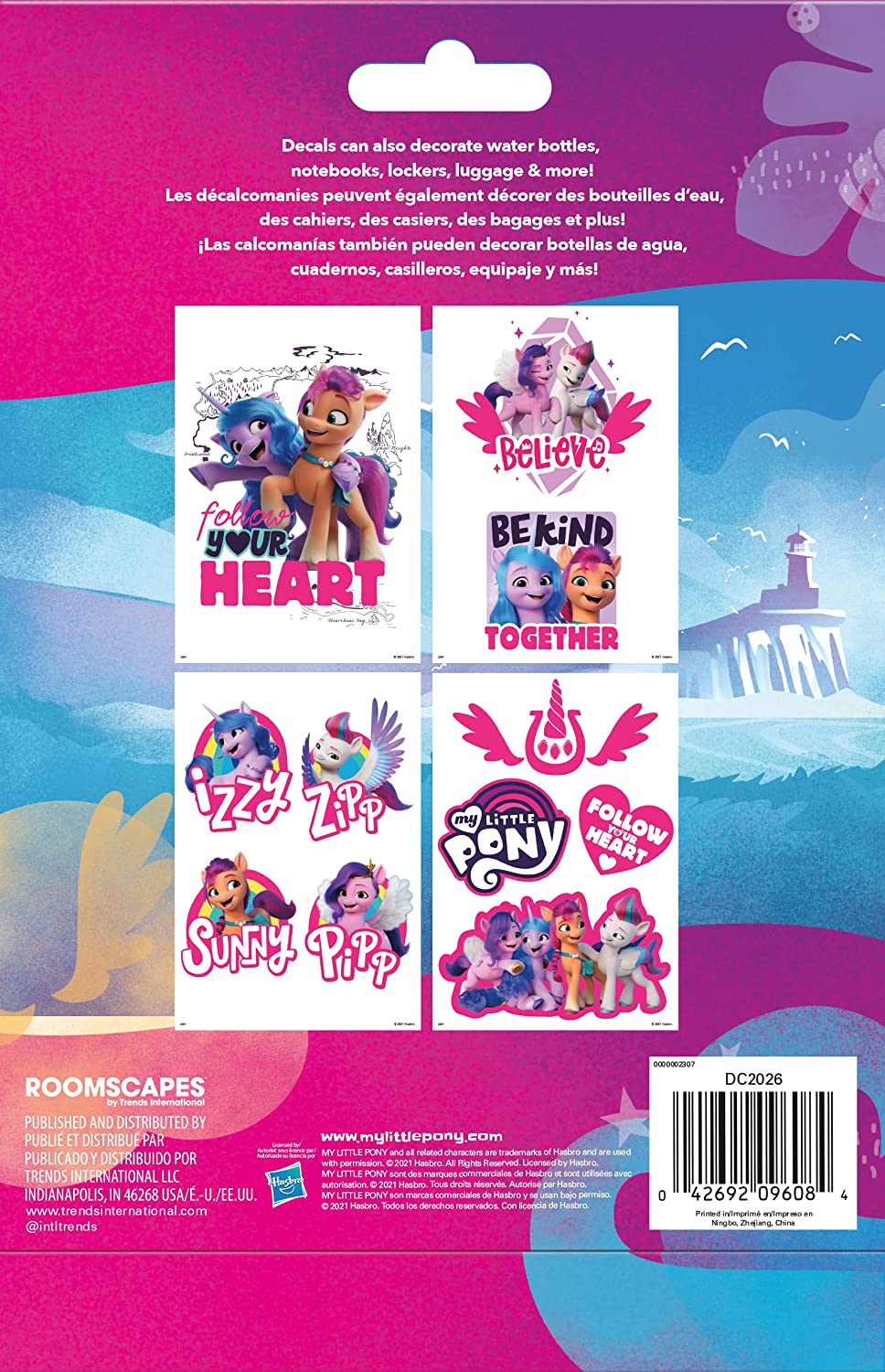 MLP: ANG Movie Device Decals with Foil Sticker 11-Pack 2