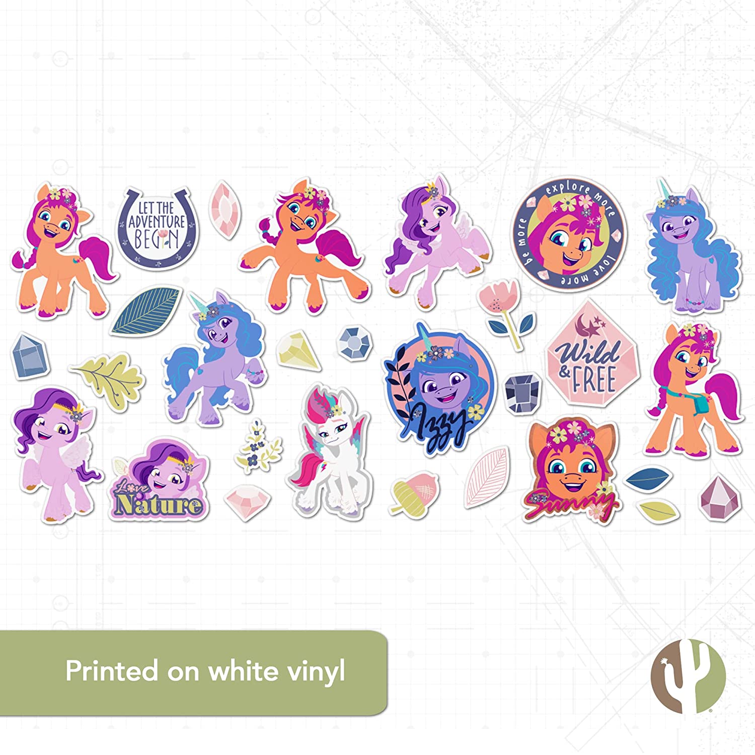 MLP: MYM Character Vinyl Decal Premium Stickers Set 3