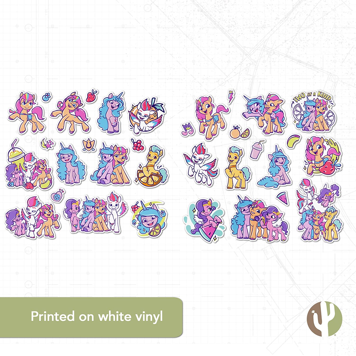 MLP: MYM Character Sticker/Autocollants Set 3