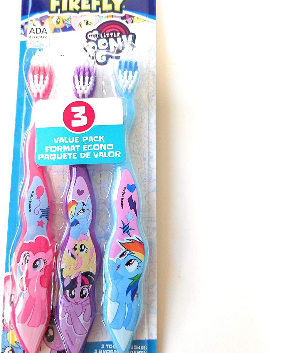 MLP Character Toothbrush Value 3-pack