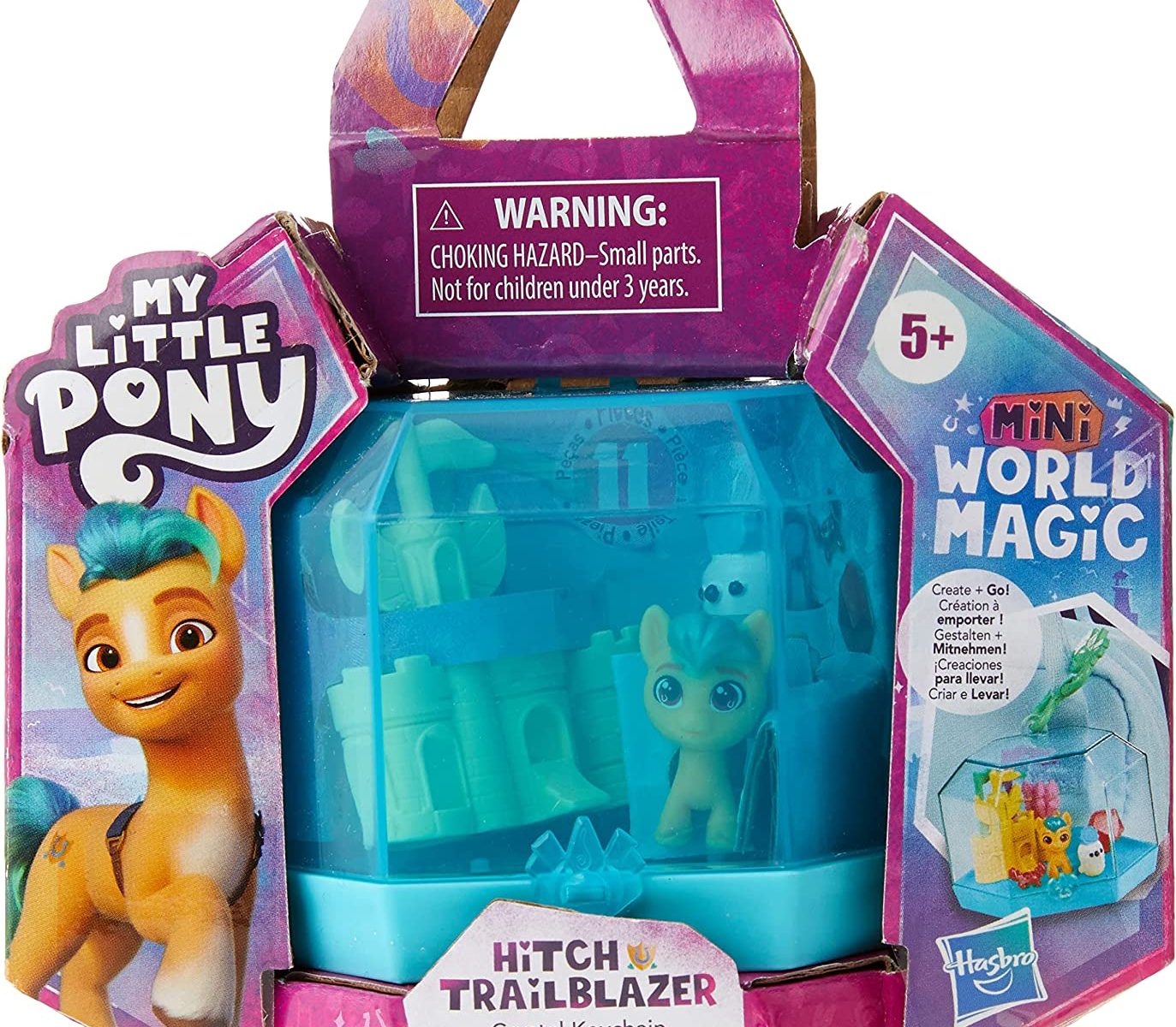 MLP: ANG Mini World Magic Hitch Trailblazer Crystal Keychain Figure Set 1