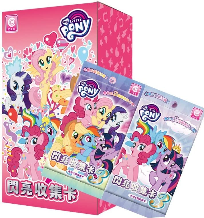 MLP Rainbow Pony Shiny Collection Card Set 1