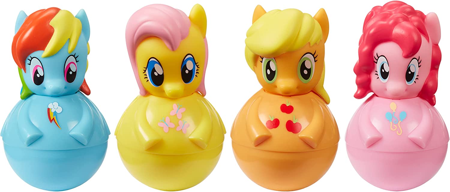 MLP Character Weebles Wobble Figure 4-Pack 2