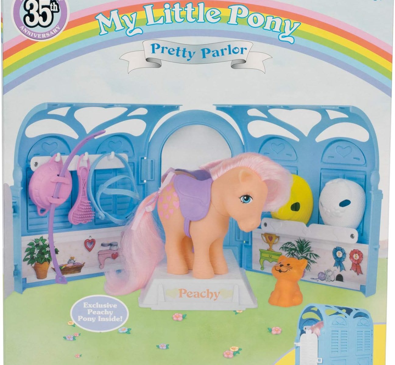 MLP Retro Pretty Parlor Figure Play Set 1