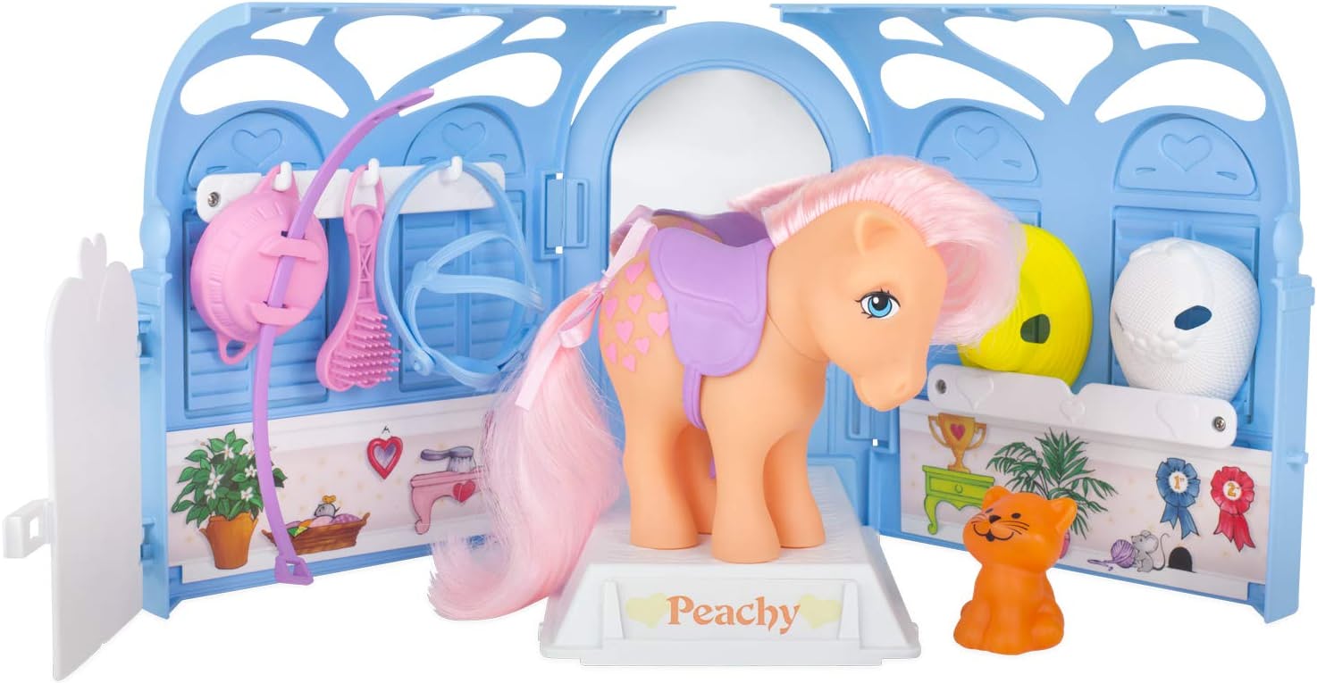 MLP Retro Pretty Parlor Figure Play Set 2