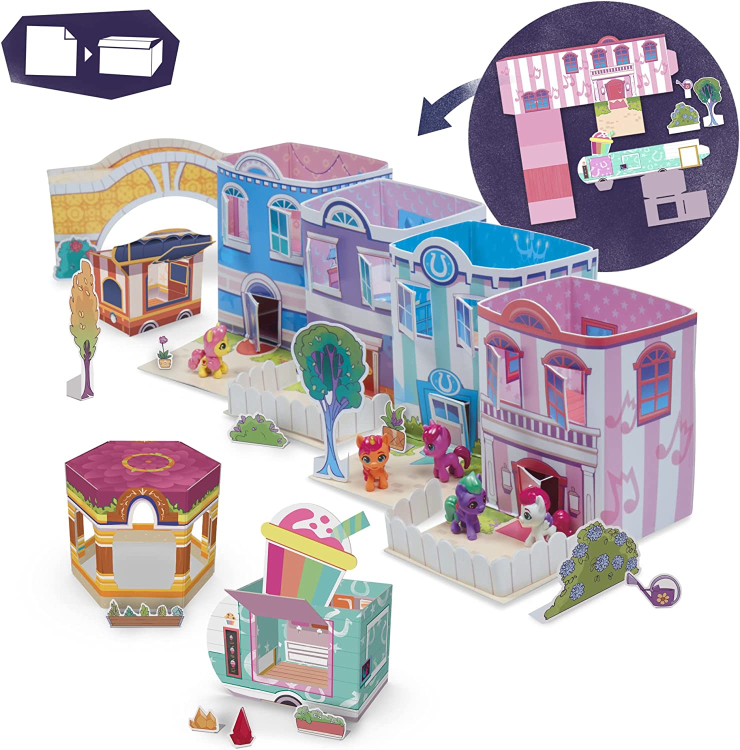 MLP: MYM Mini World Magic Epic Mini Crystal Brighthouse Toy Play Set 3