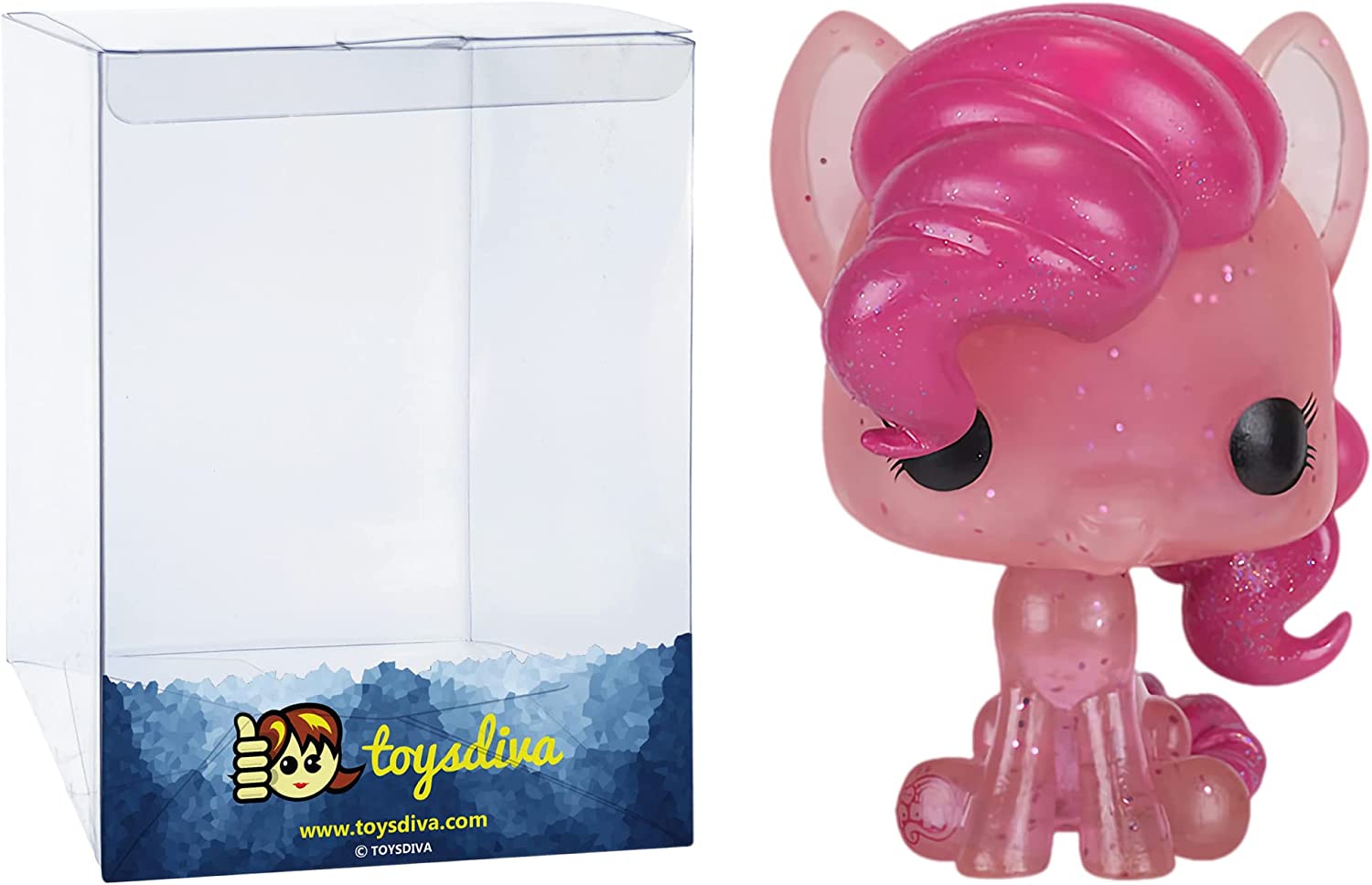 MLP Pinky Pie Funko Pop! Glitter Bobble Head Toy 1