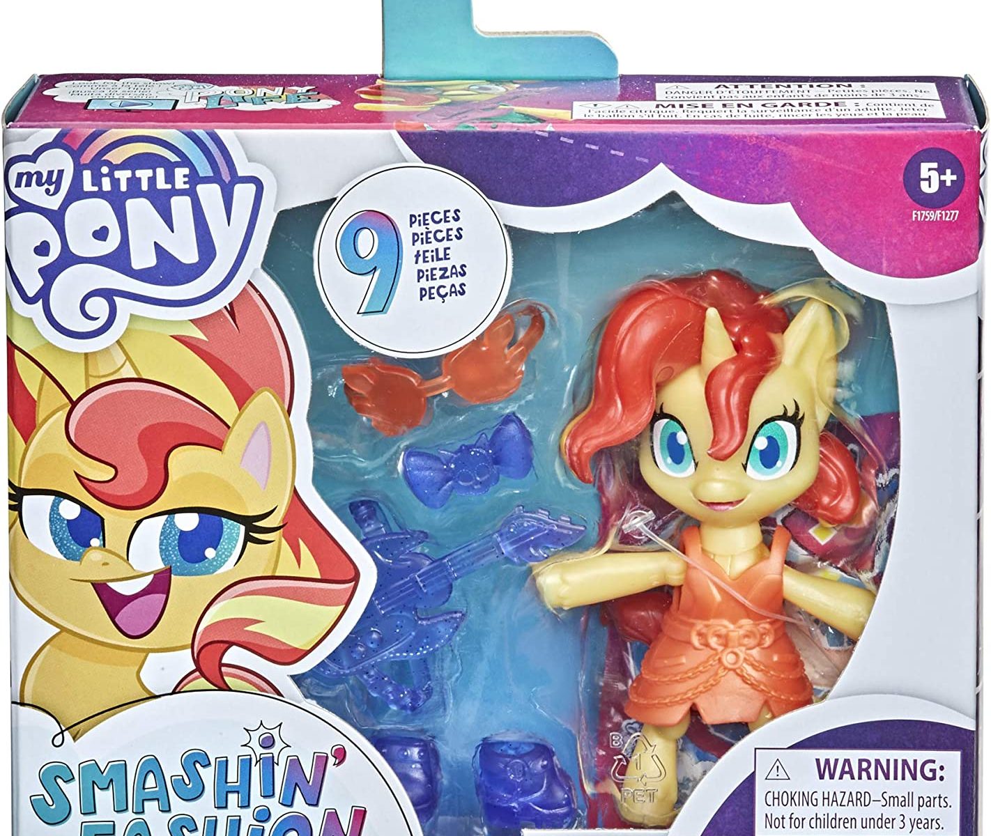 MLP: PL Smashin’ Fashion Sunset Shimmer Figure Set 1