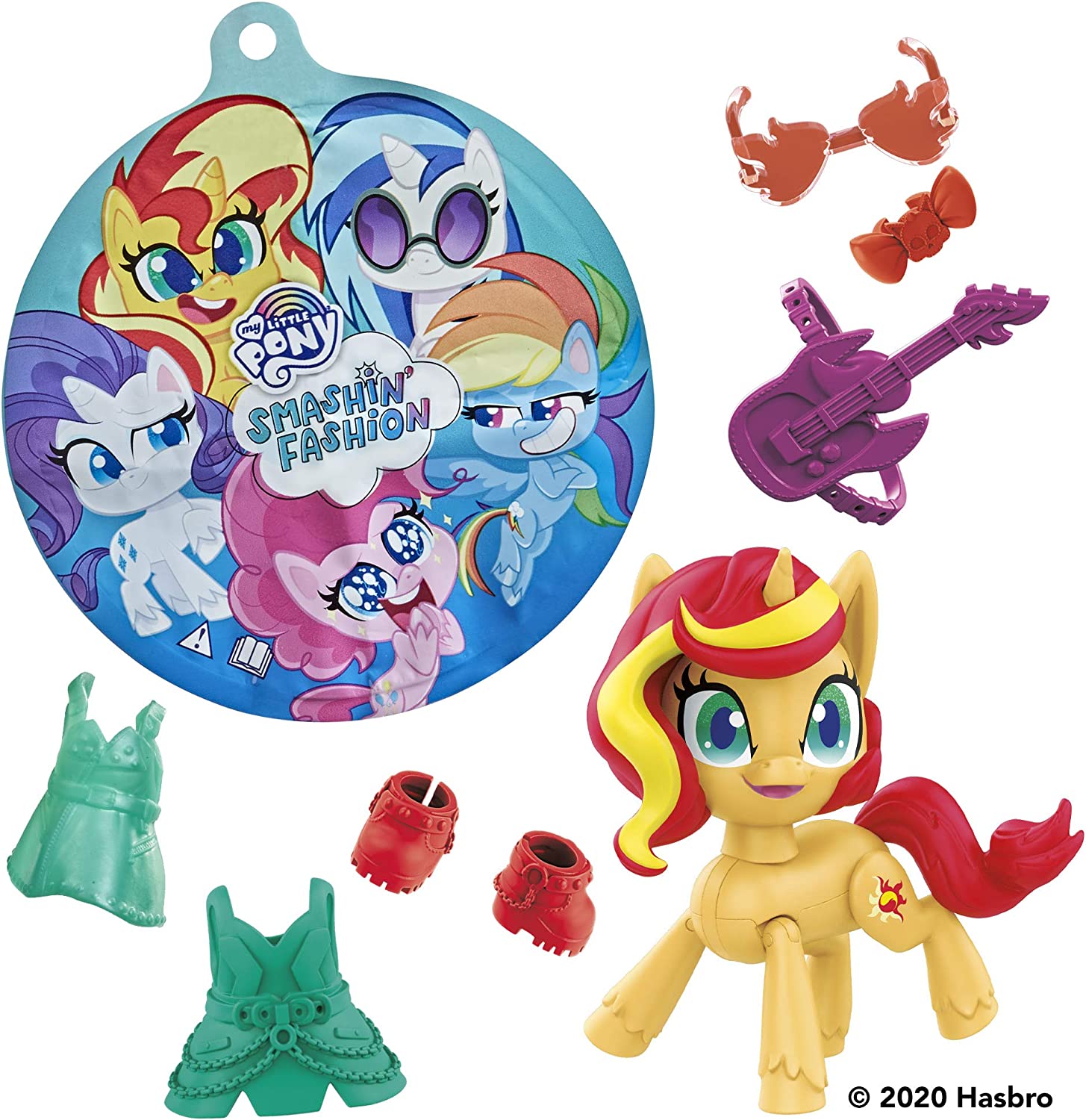 MLP: PL Smashin’ Fashion Sunset Shimmer Figure Set 3