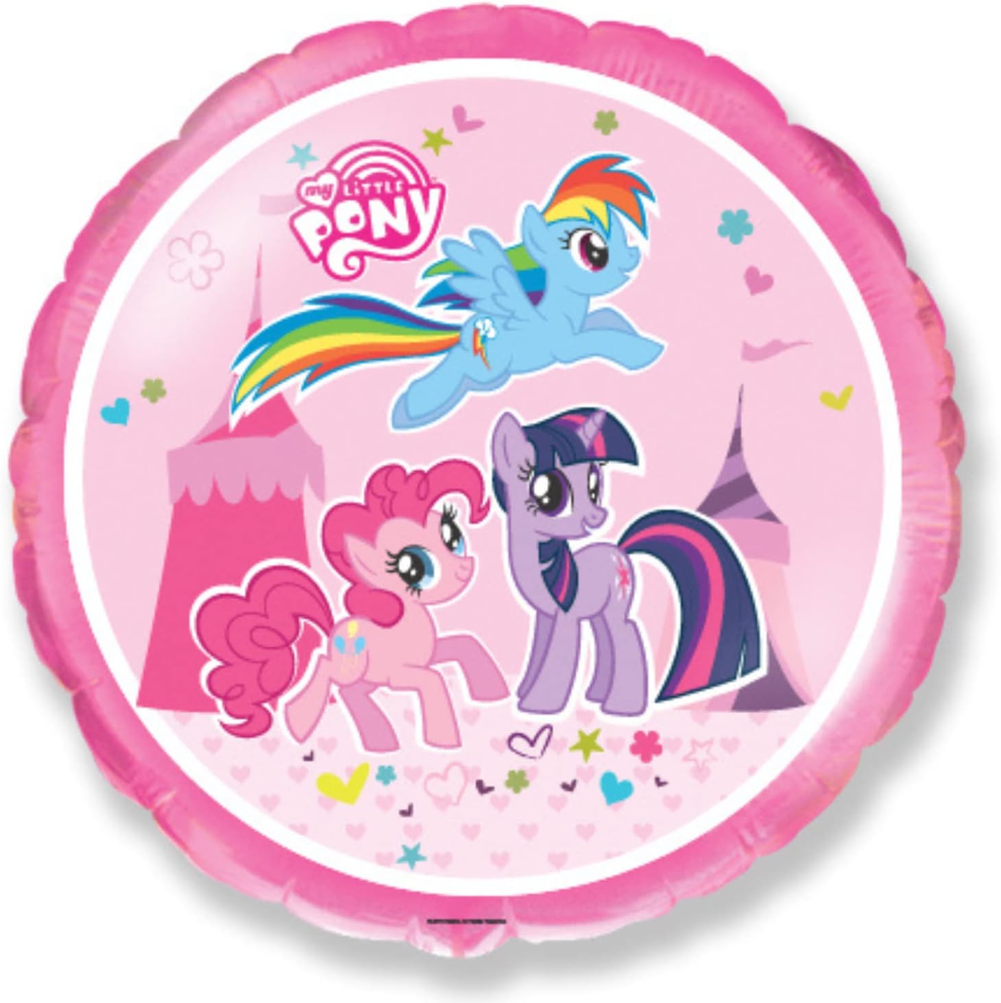 MLP Character Party Balloons 4-Pack Set 3