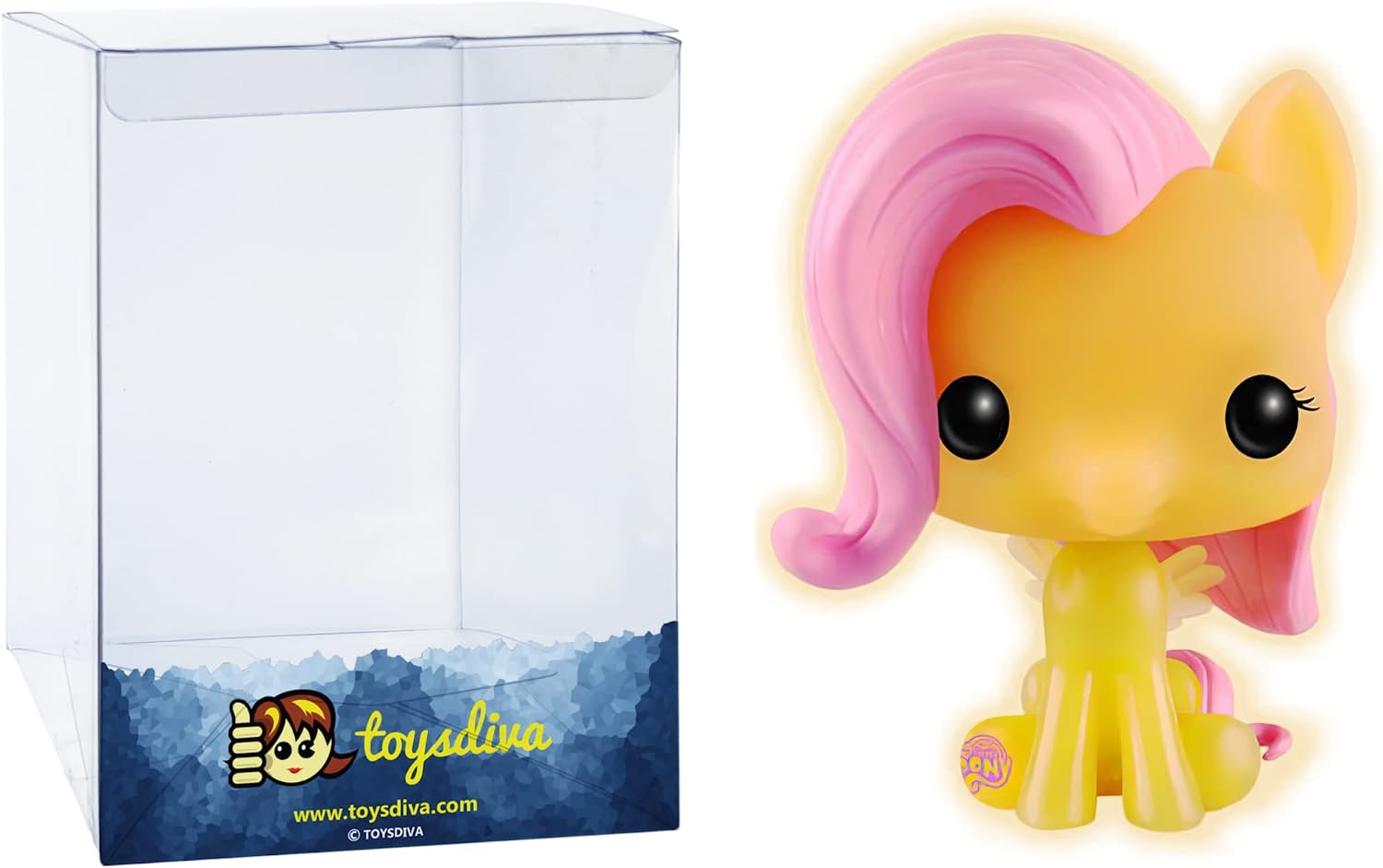 MLP Fluttershy [Glow-in-Dark] Funko Pop! Bobble Head Toy