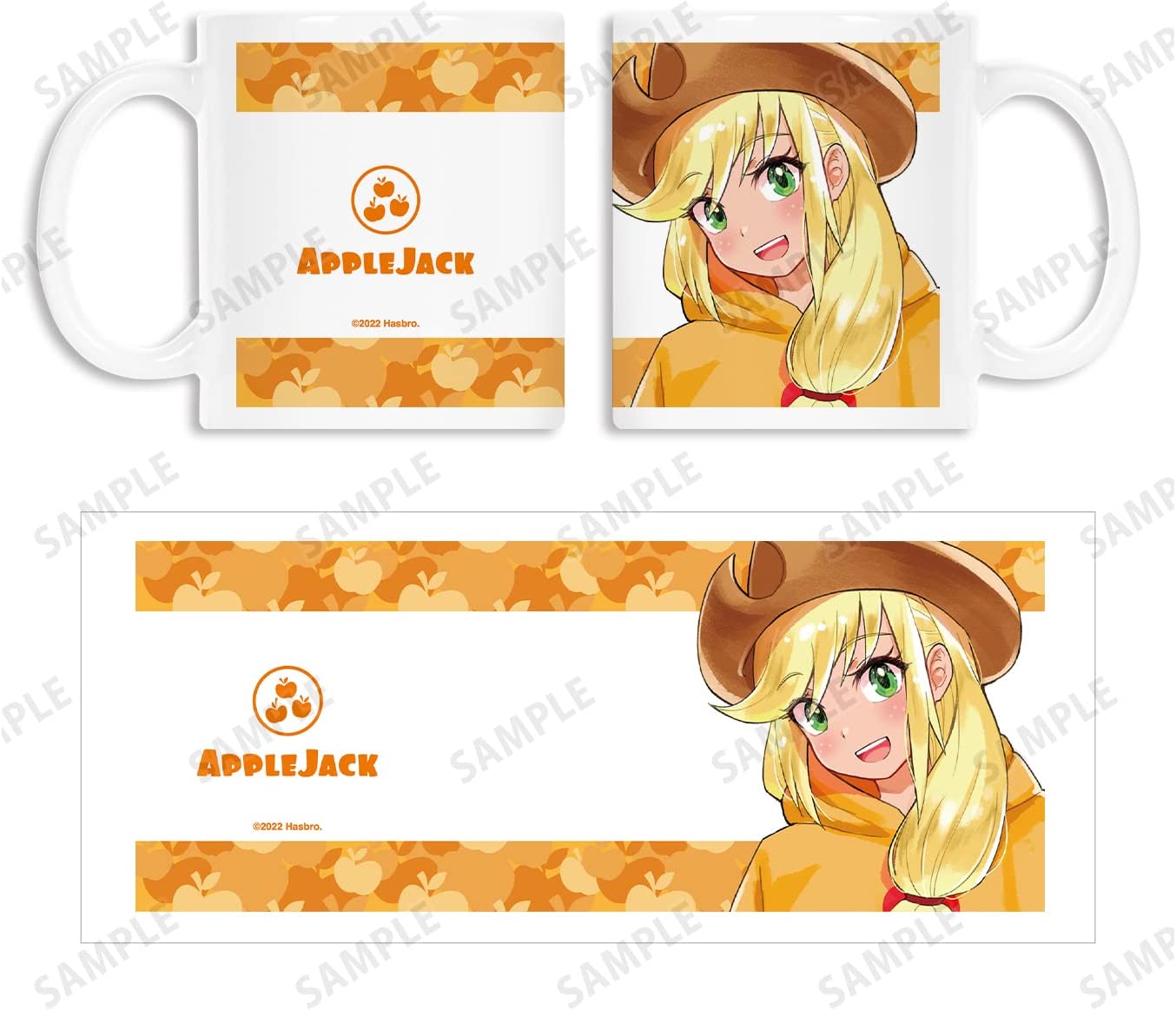 EG Illustration Apple Jack Art Ceramic Mug 3