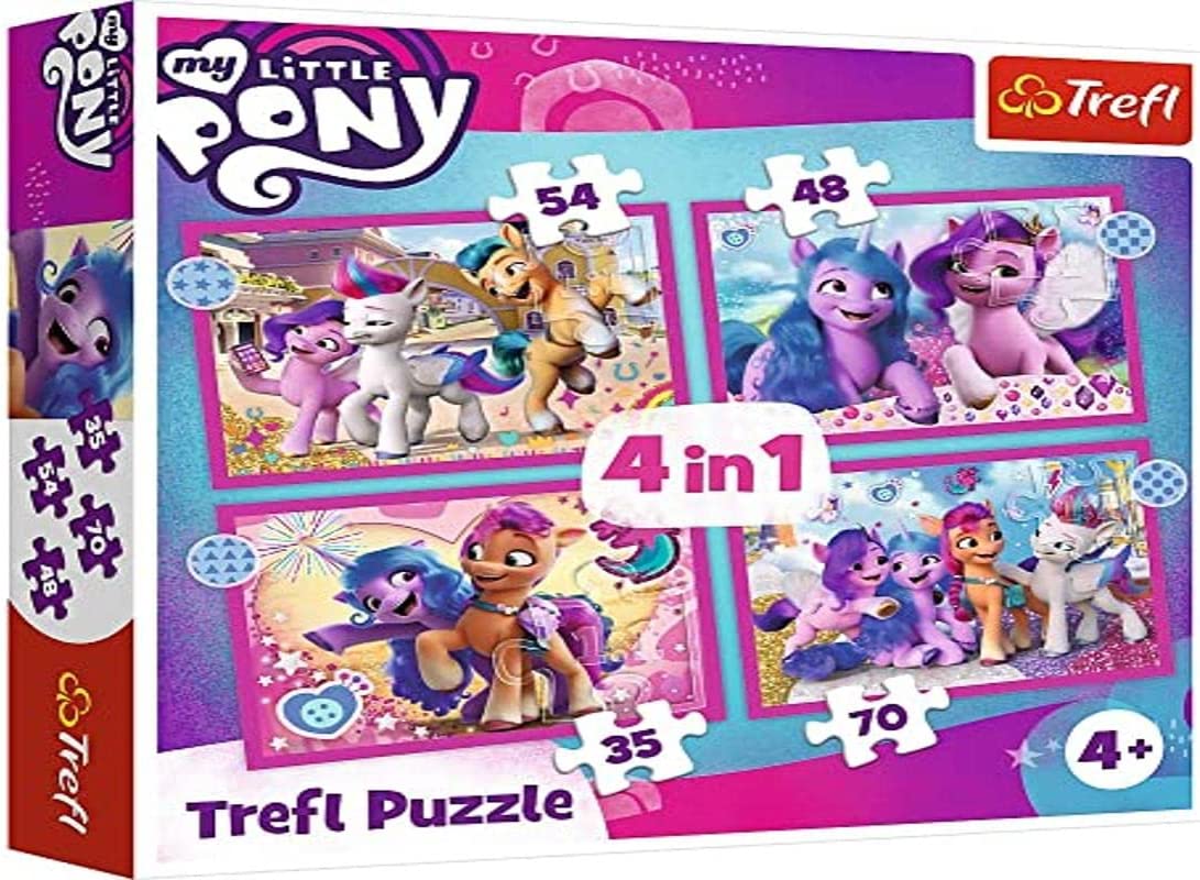 MLP: ANG Movie Jigsaw Puzzle 4-Pack 1