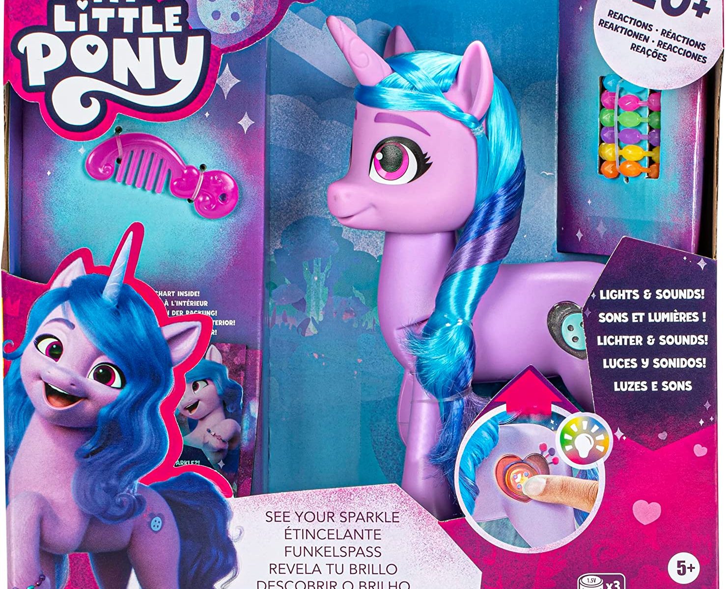 MLP: MYM Izzy Moonbow See Your Sparkle Figure Set 1