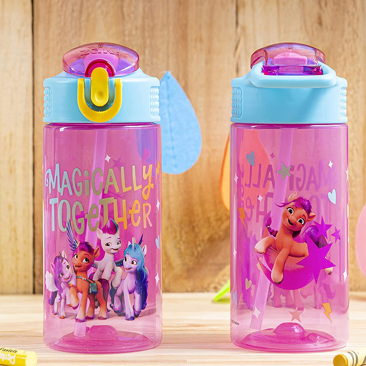 MLP: ANG Durable Plastic Leak-Proof Water Bottle 2-Pack 2