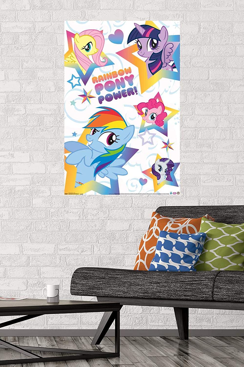 MLP Rainbow Pony Power Group Wall Poster 3