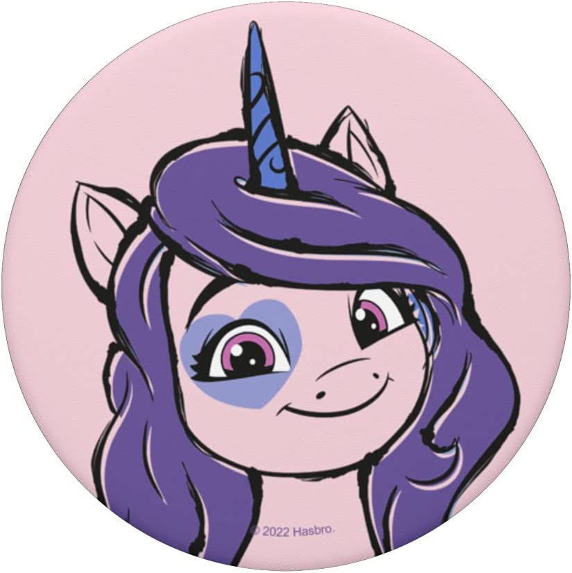 MLP: ANG Izzy Moonbow Big Face Sketch V4 PopSockets Swappable PopGrip 1