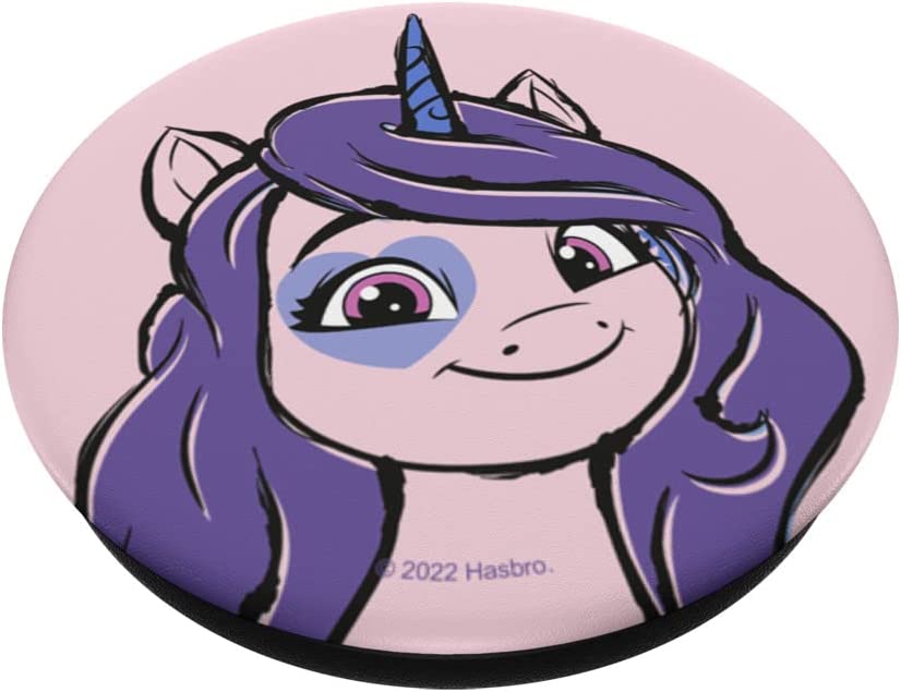 MLP: ANG Izzy Moonbow Big Face Sketch V4 PopSockets Swappable PopGrip 2
