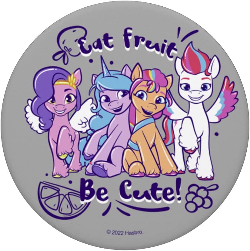 MLP: ANG Eat Fruit Be Cute Ponies V2 Swappable PopGrip 1
